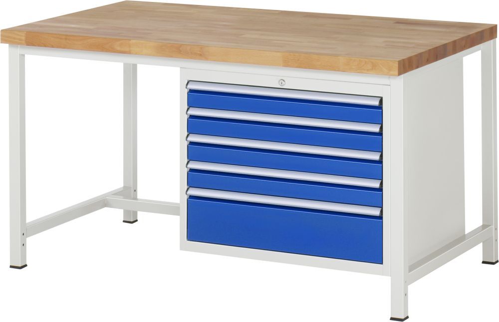 RAU Werkbank 8000 Modell 8268 und 1500 mm breit Produktbild RAU Werkbank 8000 Modell 8268 und 1500 mm breit