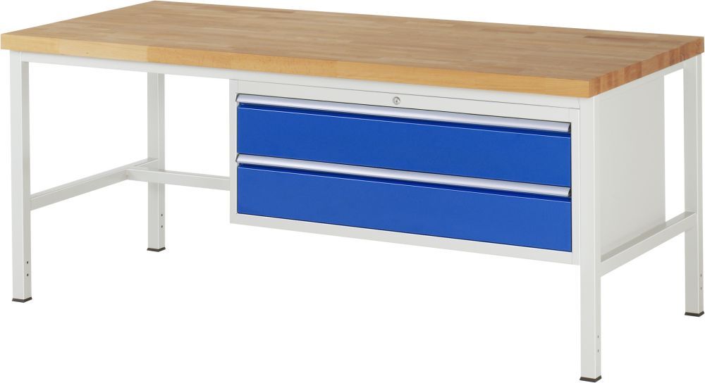 RAU Werkbank 8000 Modell 8325 Breite 2000 mm Produktbild RAU Werkbank 8000 Modell 8325 Breite 2000 mm