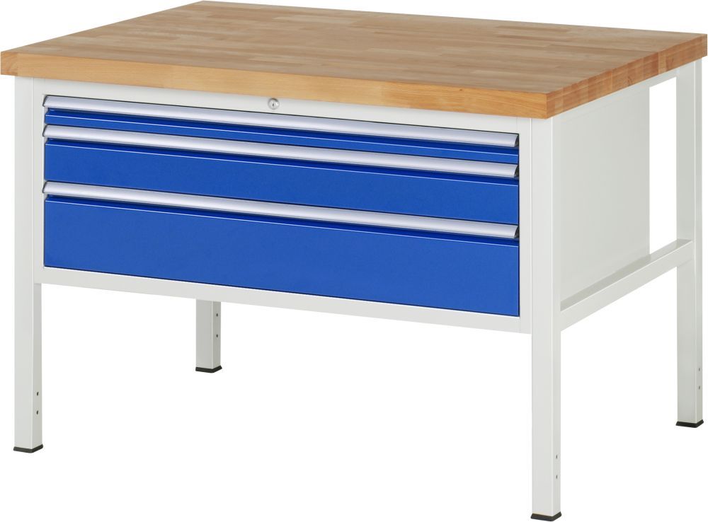 RAU Werkbank 8000 Modell 8326 Maße 1250 x 900 mm Produktbild RAU Werkbank 8000 Modell 8326 Maße 1250 x 900 mm