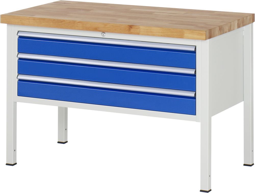 RAU Werkbank 8000 Modell 8327 1250 mm in der Breite Produktbild RAU Werkbank 8000 Modell 8327 1250 mm in der Breite
