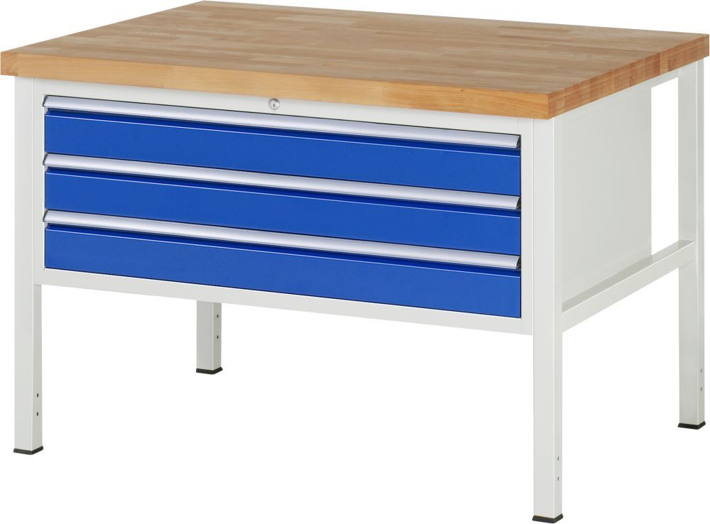 RAU Werkbank 8000 Modell 8327 mit 1250 x 900 mm Produktbild RAU Werkbank 8000 Modell 8327 mit 1250 x 900 mm
