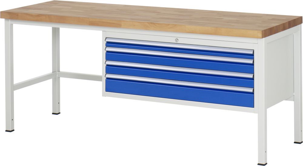 RAU Werkbank 8000 Modell 8332 mit 2000 mm Breite Produktbild RAU Werkbank 8000 Modell 8332 mit 2000 mm Breite