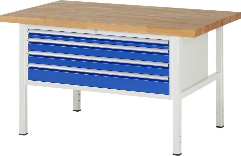 RAU Werkbank 8000 Modell 8332 mit 1500 x 900 mm Produktbild RAU Werkbank 8000 Modell 8332 mit 1500 x 900 mm