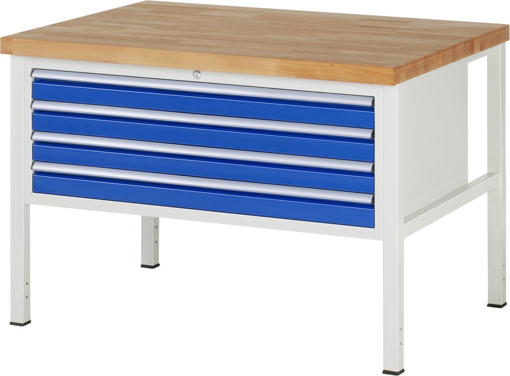 RAU Werkbank 8000 Modell 8333 mit 1250 x 900 mm Produktbild RAU Werkbank 8000 Modell 8333 mit 1250 x 900 mm