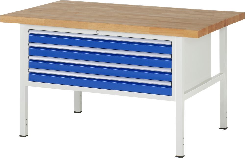 RAU Werkbank 8000 Modell 8333 mit 1500 x 900 mm Produktbild RAU Werkbank 8000 Modell 8333 mit 1500 x 900 mm