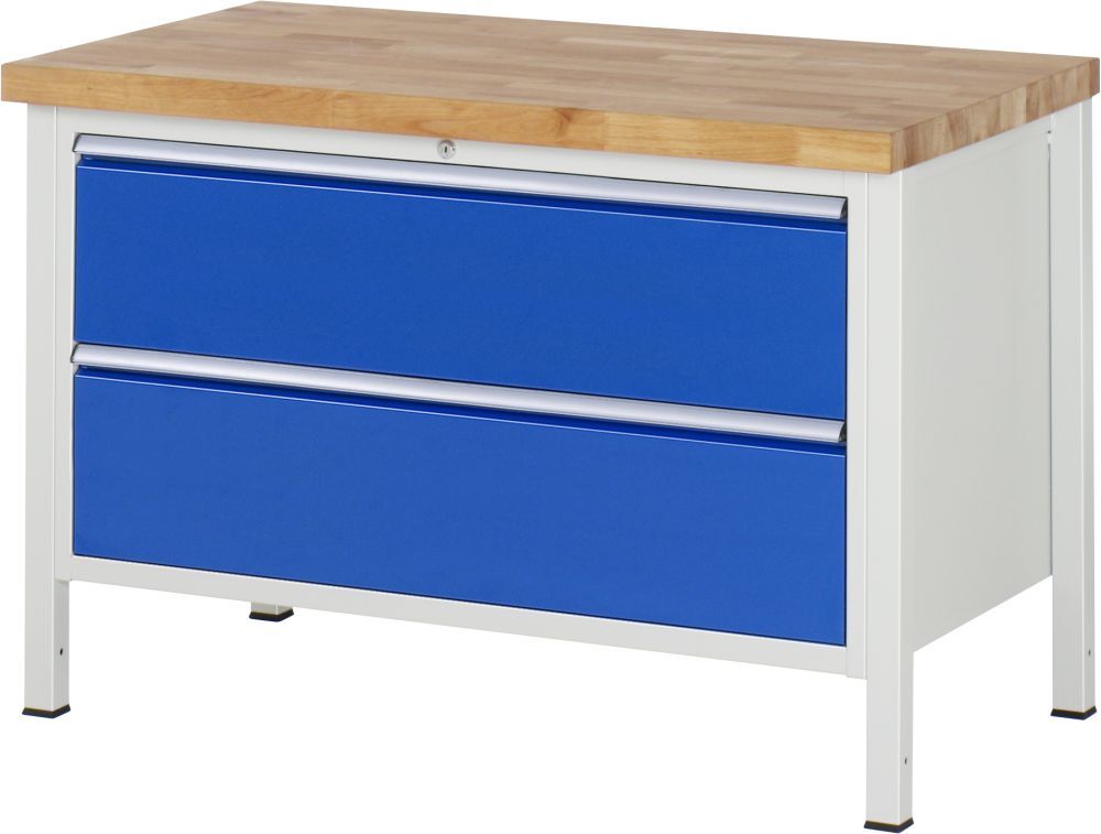 RAU Werkbank 8000 Modell 8355 mit 1250 x 700 mm Produktbild RAU Werkbank 8000 Modell 8355 mit 1250 x 700 mm