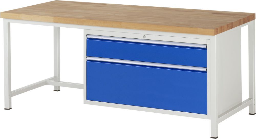 RAU Werkbank 8000 Modell 8356 und 2000 mm breit Produktbild RAU Werkbank 8000 Modell 8356 und 2000 mm breit