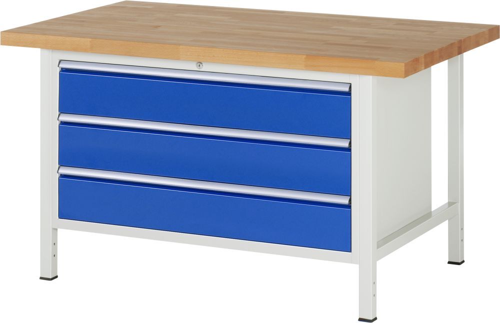RAU Werkbank 8000 Modell 8357 mit 1500 x 900 mm Produktbild RAU Werkbank 8000 Modell 8357 mit 1500 x 900 mm