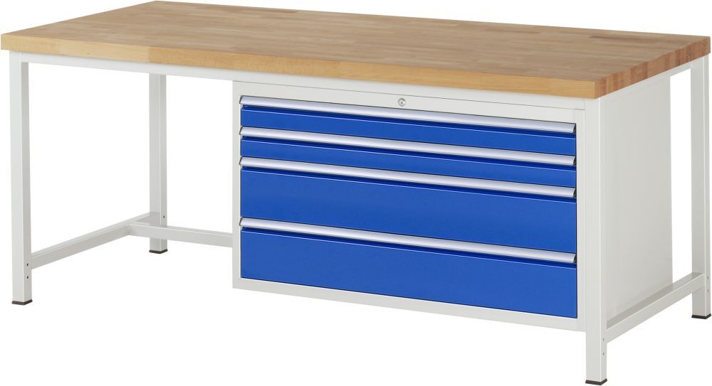 RAU Werkbank 8000 Modell 8361 mit 2000 x 900 mm Produktbild RAU Werkbank 8000 Modell 8361 mit 2000 x 900 mm