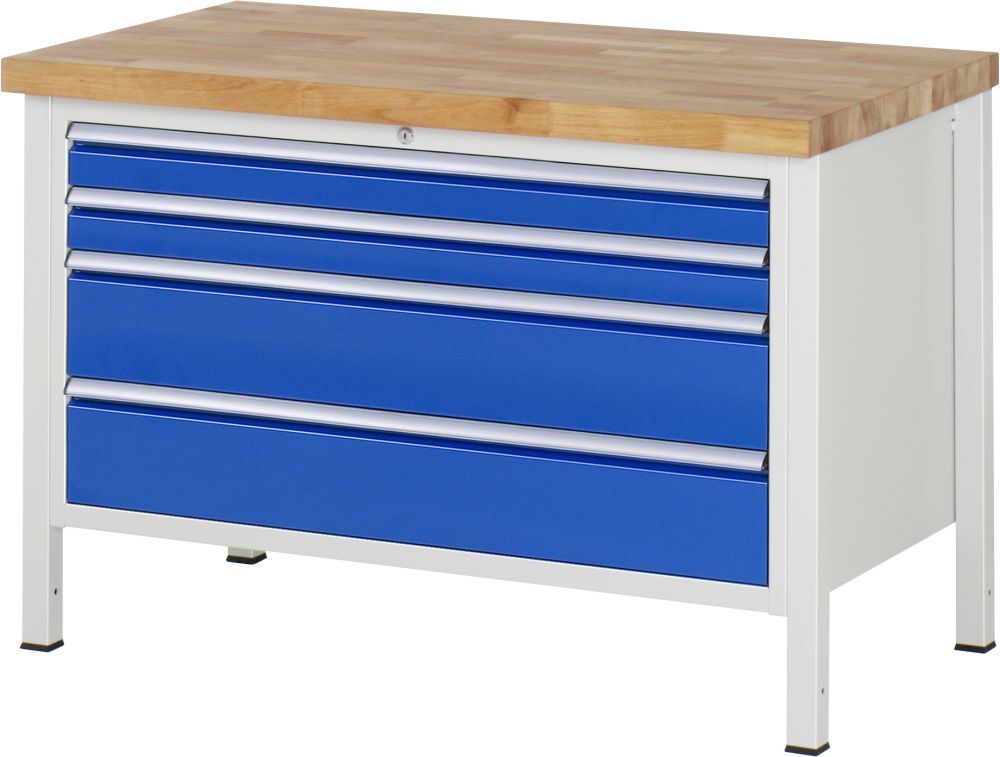 RAU Werkbank 8000 Modell 8361 1250 mm in der Breite Produktbild RAU Werkbank 8000 Modell 8361 1250 mm in der Breite