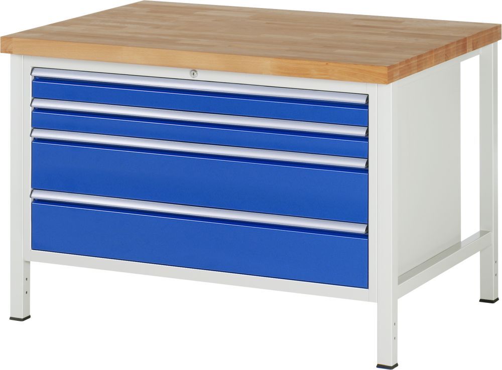 RAU Werkbank 8000 Modell 8361 und 1250 mm breit Produktbild RAU Werkbank 8000 Modell 8361 und 1250 mm breit