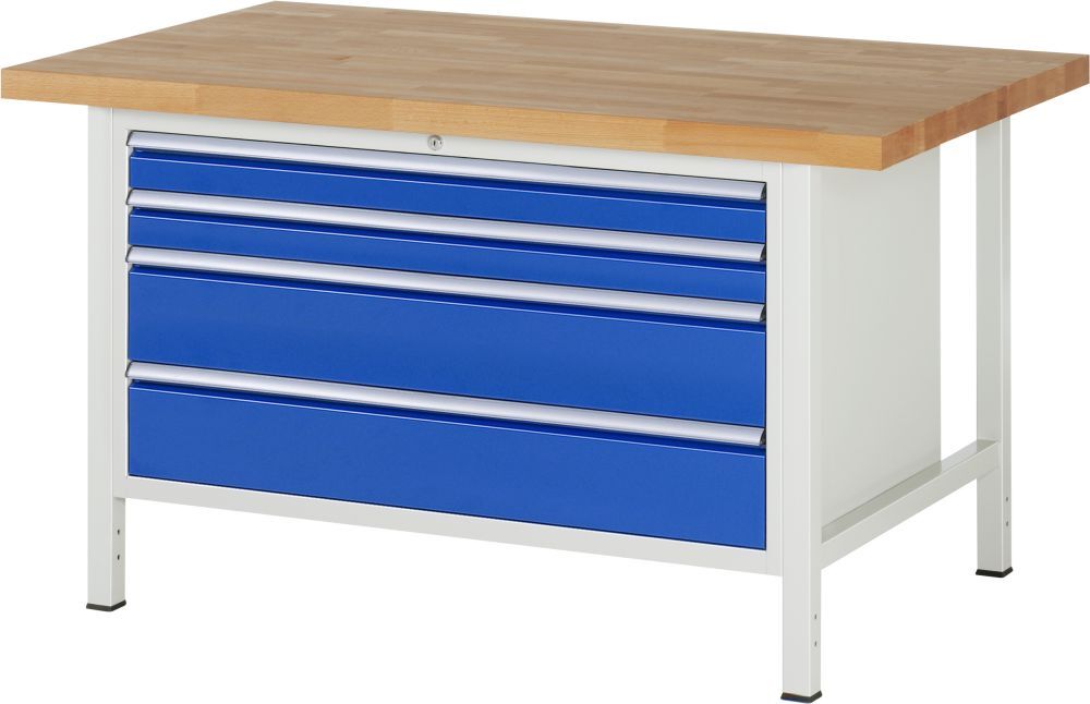 RAU Werkbank 8000 Modell 8361 mit 1500 x 900 mm Produktbild RAU Werkbank 8000 Modell 8361 mit 1500 x 900 mm