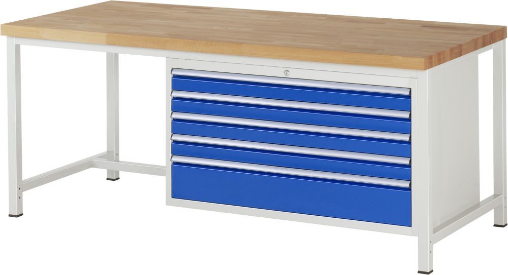 RAU Werkbank 8000 Modell 8368 mit 2000 x 900 mm Produktbild RAU Werkbank 8000 Modell 8368 mit 2000 x 900 mm