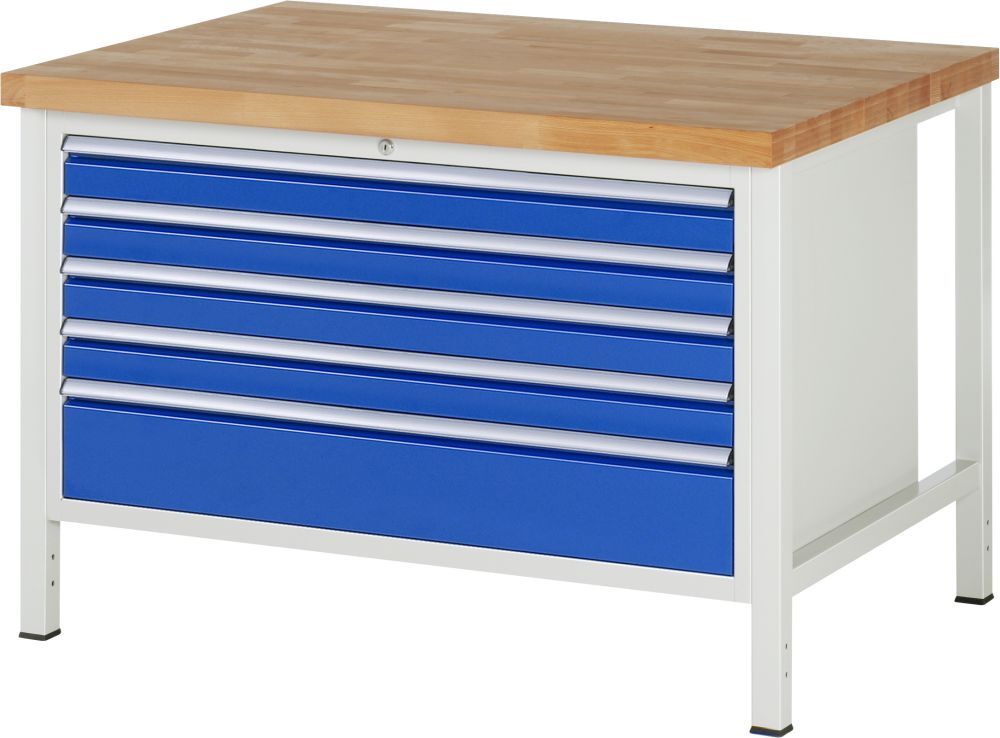 RAU Werkbank 8000 Modell 8368 mit 1250 x 900 mm Produktbild RAU Werkbank 8000 Modell 8368 mit 1250 x 900 mm