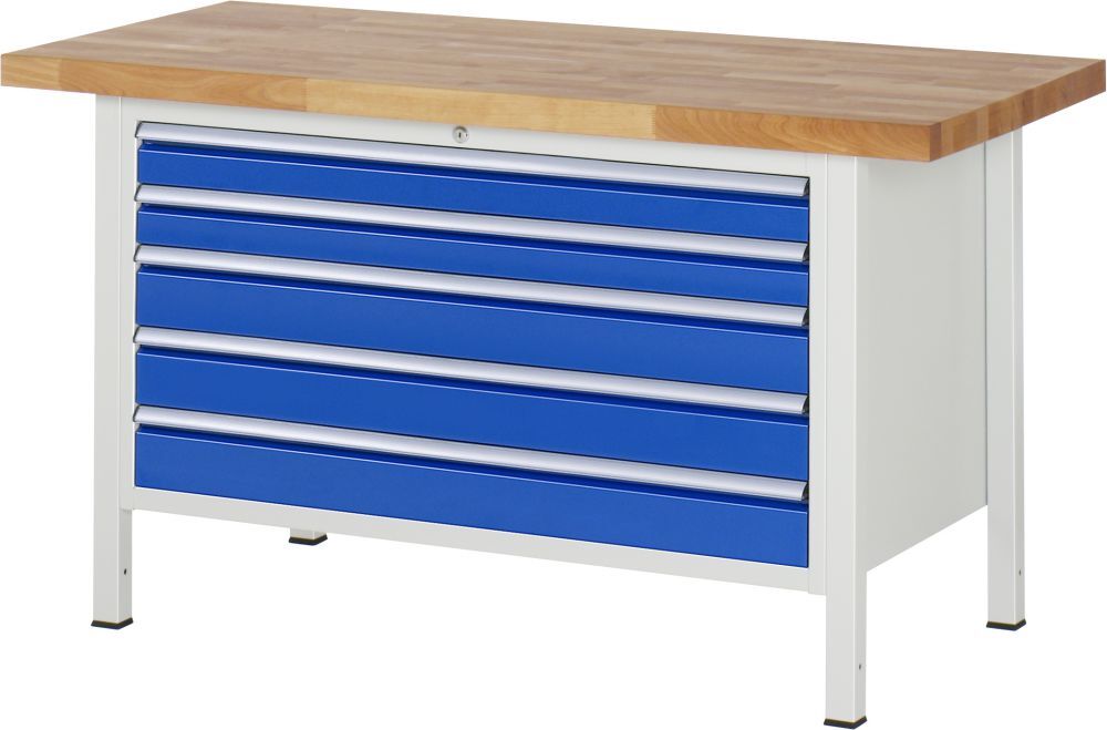 RAU Werkbank 8000 Modell 8371 1500 mm in der Breite Produktbild RAU Werkbank 8000 Modell 8371 1500 mm in der Breite