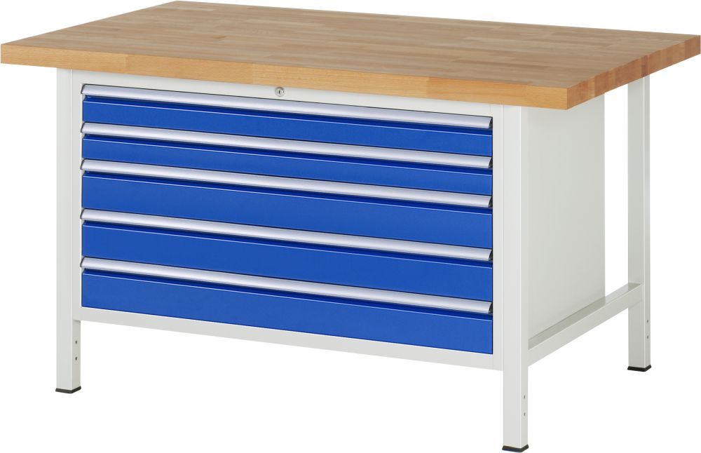 RAU Werkbank 8000 Modell 8371 mit 1500 x 900 mm Produktbild RAU Werkbank 8000 Modell 8371 mit 1500 x 900 mm