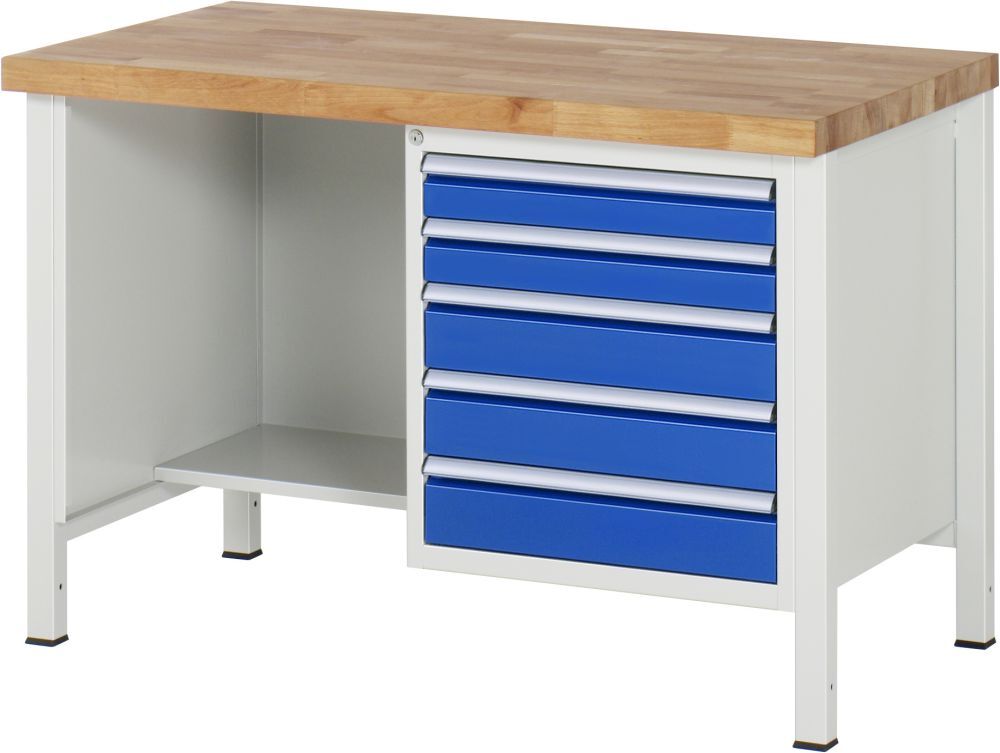 RAU Werkbank 8000 Modell 8454 1250 mm in der Breite Produktbild RAU Werkbank 8000 Modell 8454 1250 mm in der Breite