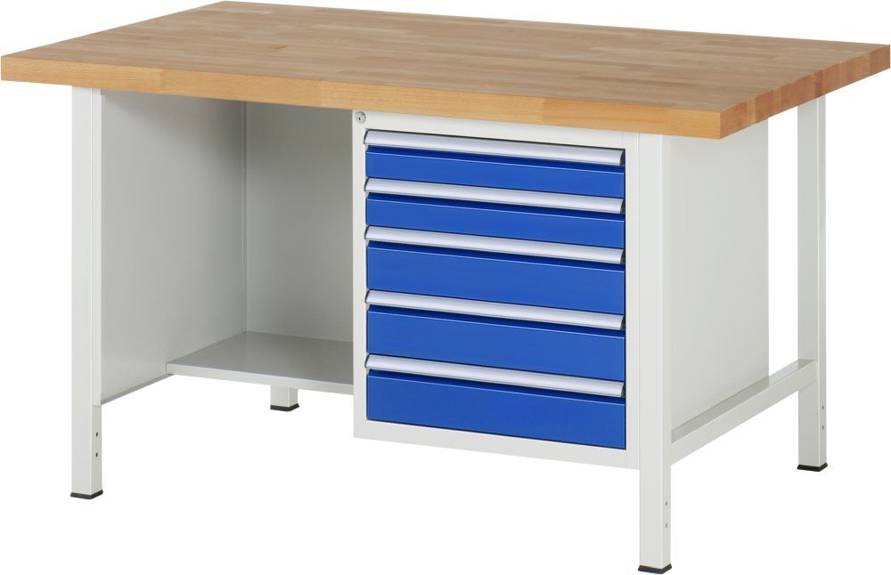 RAU Werkbank 8000 Modell Nummer 8454 Breite 1500 mm Produktbild RAU Werkbank 8000 Modell Nummer 8454 Breite 1500 mm