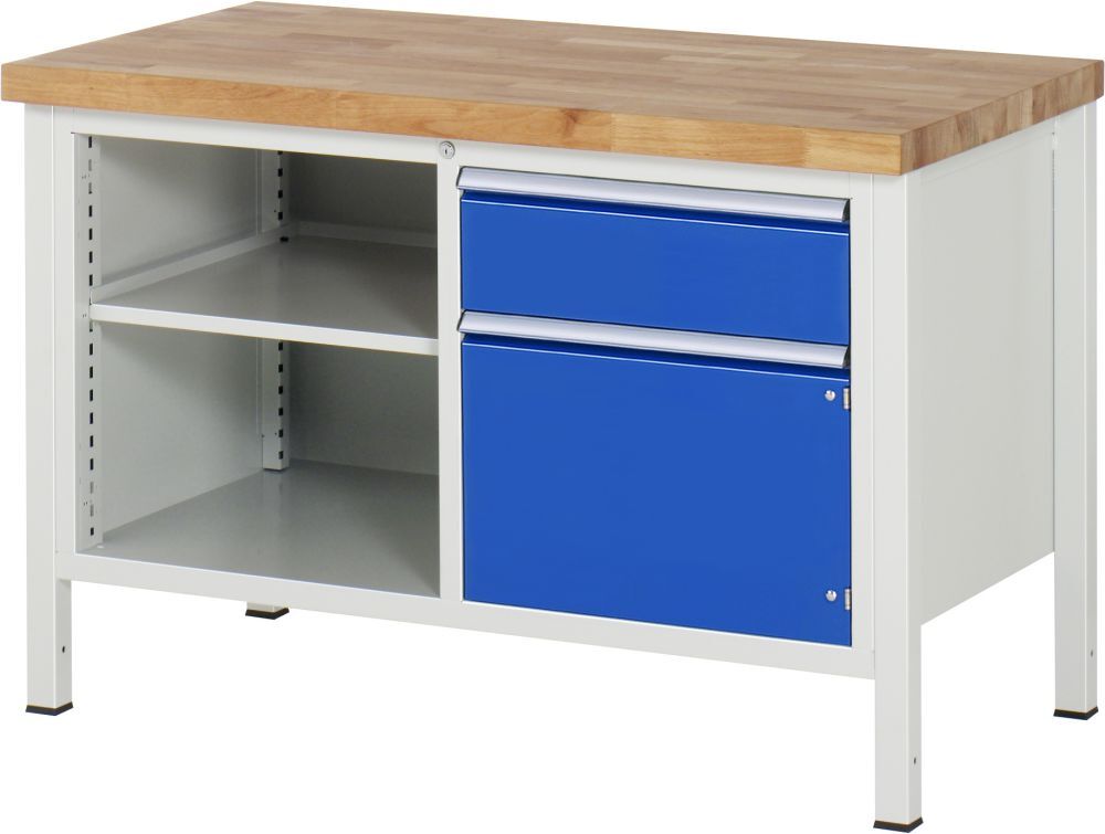 RAU Werkbank 8000 Modell 8461 Maße 1250 x 700 mm Produktbild RAU Werkbank 8000 Modell 8461 Maße 1250 x 700 mm