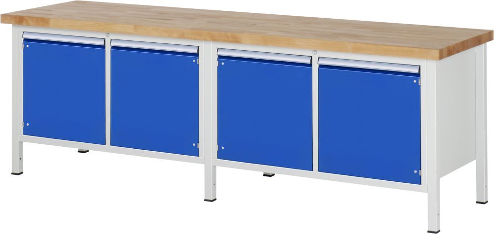 RAU Werkbank 8000 Modell 8465 2500 mm in der Breite Produktbild RAU Werkbank 8000 Modell 8465 2500 mm in der Breite