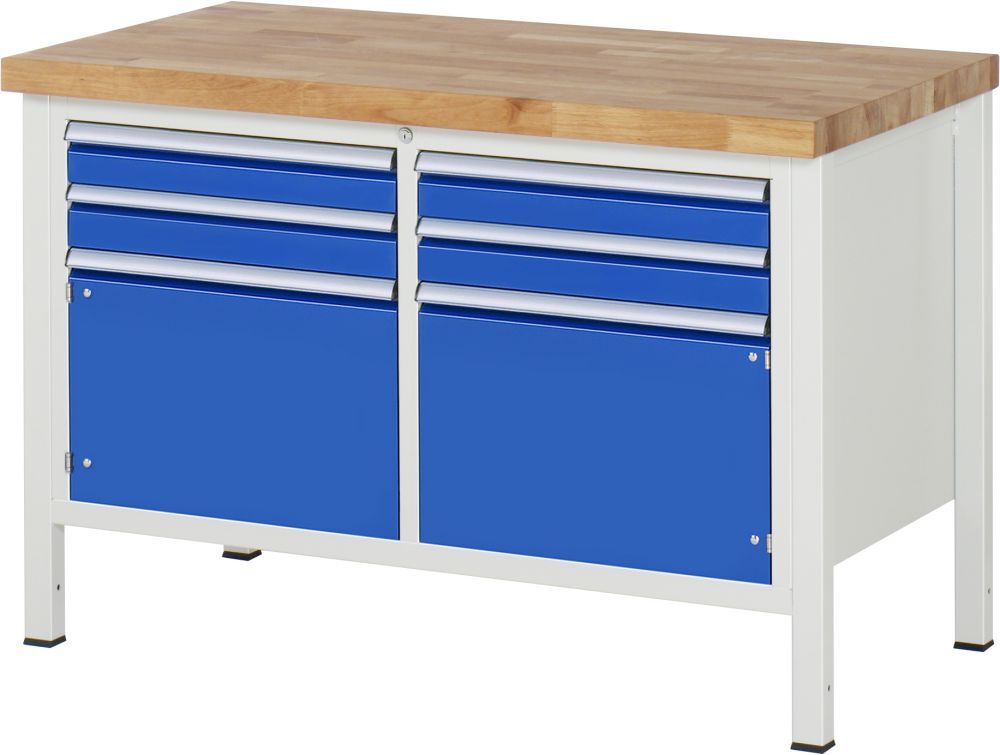 RAU Werkbank 8000 Modell 8469 1250 mm in der Breite Produktbild RAU Werkbank 8000 Modell 8469 1250 mm in der Breite