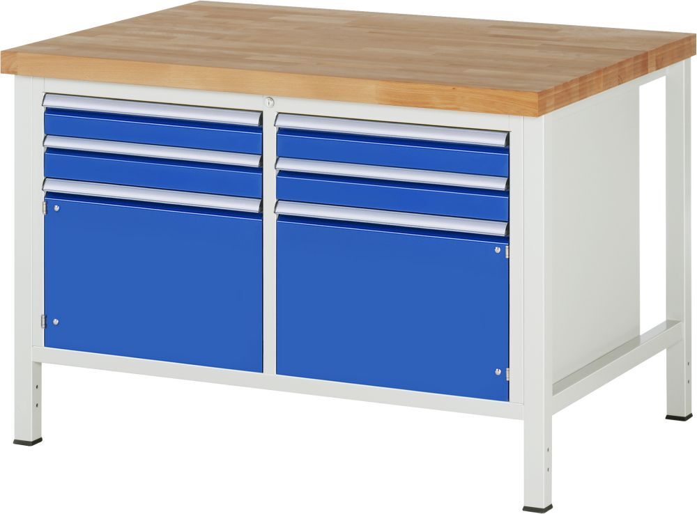 RAU Werkbank 8000 Modell 8469 mit 1250 x 900 mm Produktbild RAU Werkbank 8000 Modell 8469 mit 1250 x 900 mm