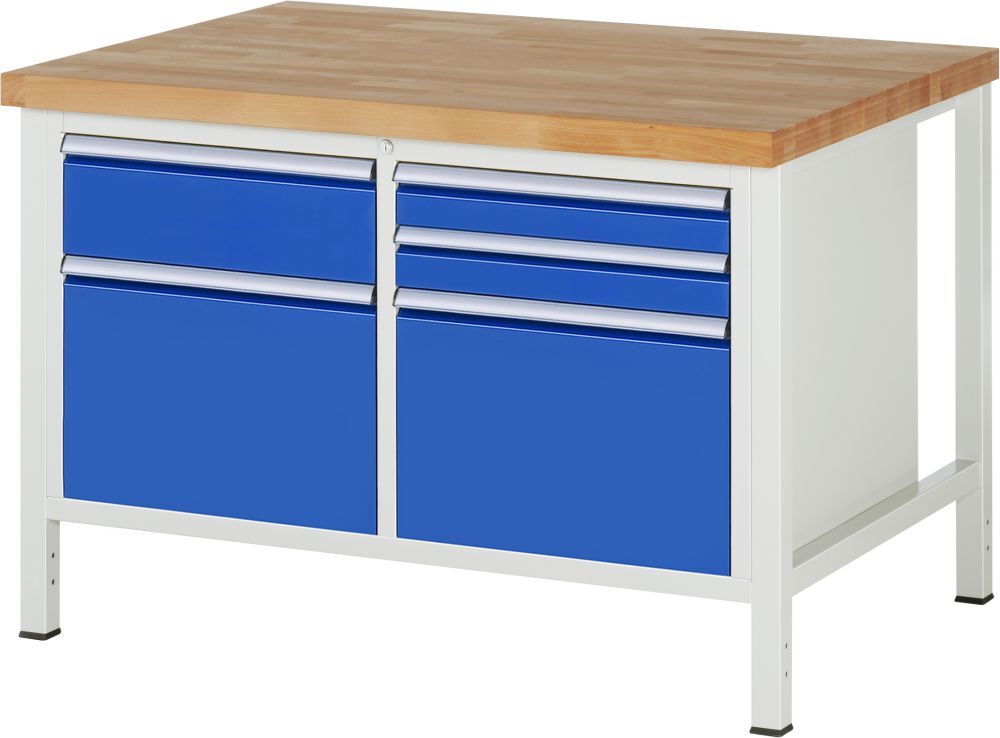 RAU Werkbank Serie 8000 Modell 8472 Breite 1250 mm Produktbild RAU Werkbank Serie 8000 Modell 8472 Breite 1250 mm bild 1
