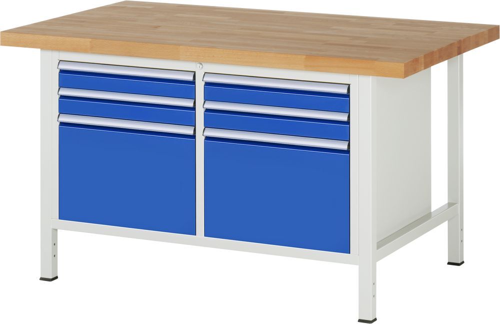 RAU Werkbank 8000 Modell 8474 mit 1500 x 900 mm Produktbild RAU Werkbank 8000 Modell 8474 mit 1500 x 900 mm