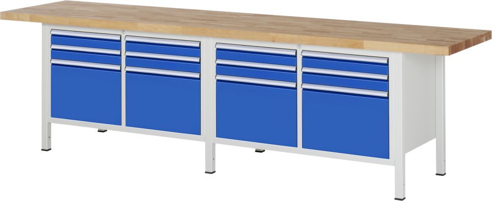 RAU Werkbank 8000 Modell 8474 3000 mm in der Breite Produktbild RAU Werkbank 8000 Modell 8474 3000 mm in der Breite