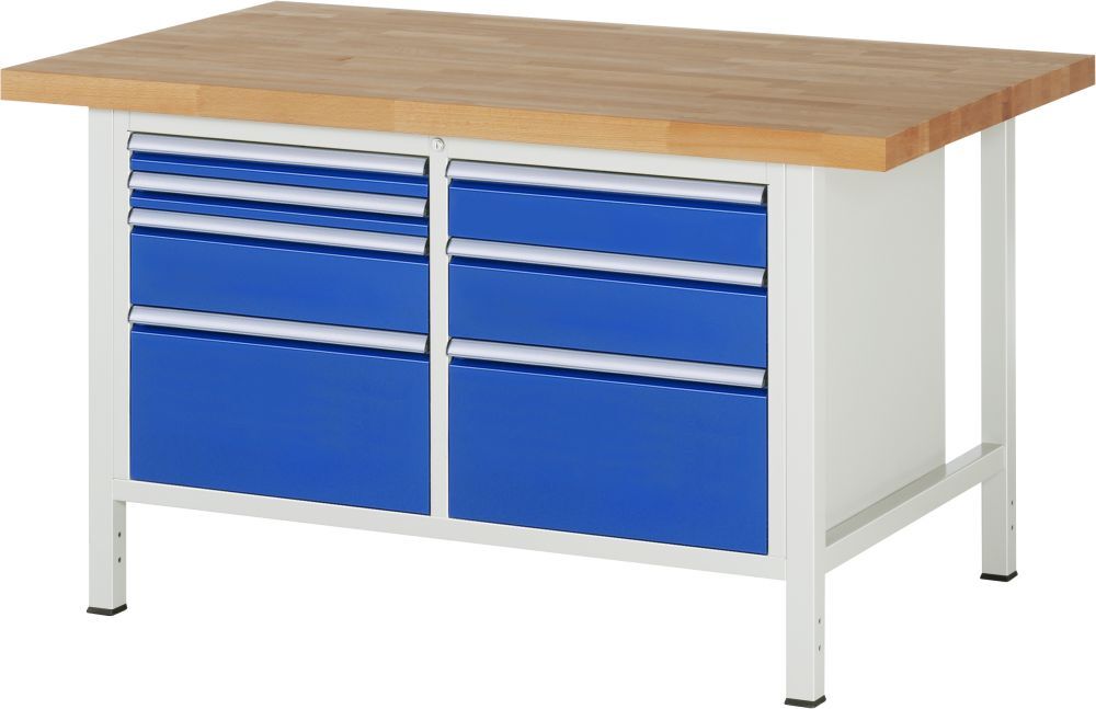 RAU Werkbank 8000 Modell 8476 mit 1500 x 900 mm Produktbild RAU Werkbank 8000 Modell 8476 mit 1500 x 900 mm