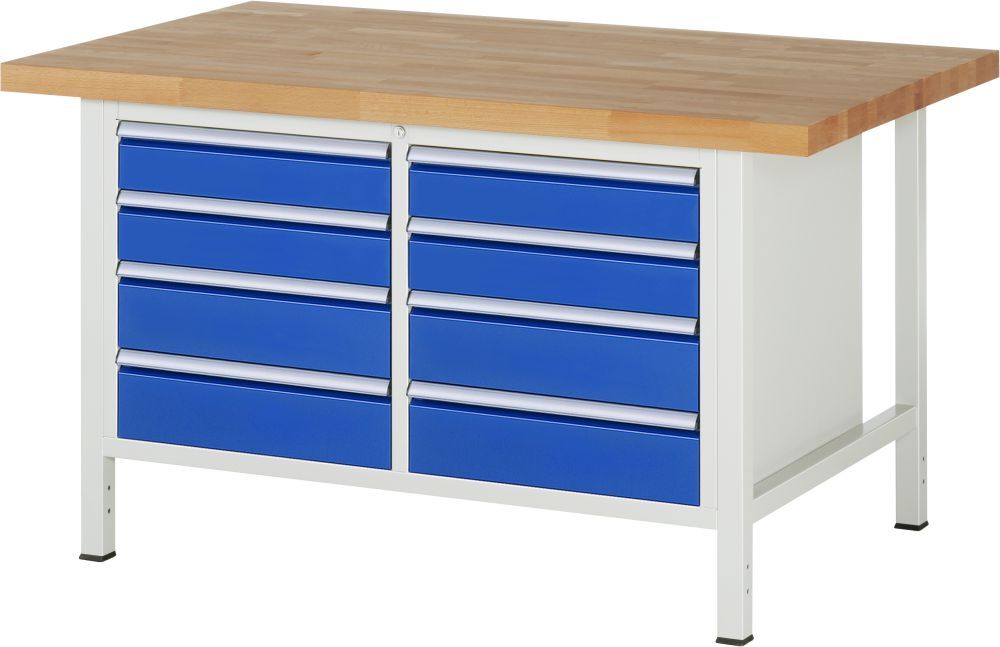 RAU Werkbank 8000 Modell 8477 mit 1500 x 900 mm Produktbild RAU Werkbank 8000 Modell 8477 mit 1500 x 900 mm