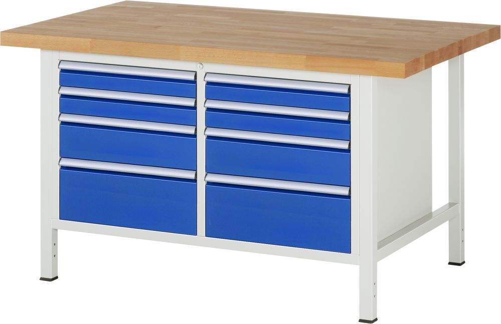 RAU Werkbank Serie 8000 Modell 8478 Breite 1500 mm Produktbild RAU Werkbank Serie 8000 Modell 8478 Breite 1500 mm bild 1