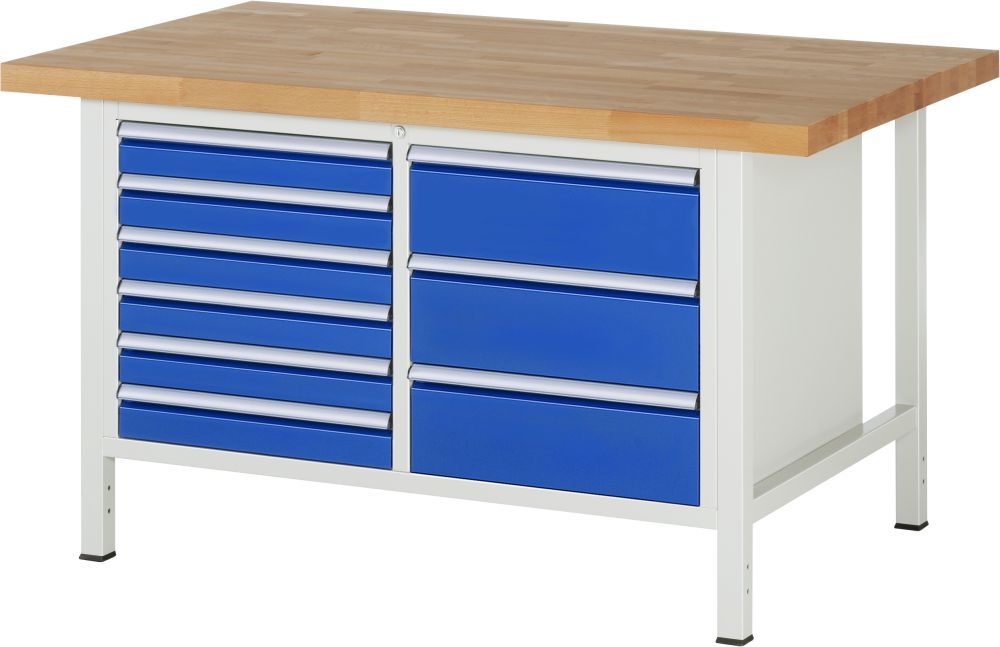 RAU Werkbank 8000 Modell 8479 Breite 1500 mm Produktbild RAU Werkbank 8000 Modell 8479 Breite 1500 mm