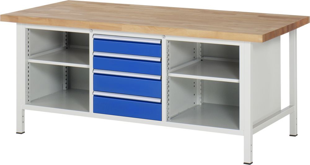 RAU Werkbank 8000 Modell 8566 Breite 2000 mm Produktbild RAU Werkbank 8000 Modell 8566 Breite 2000 mm