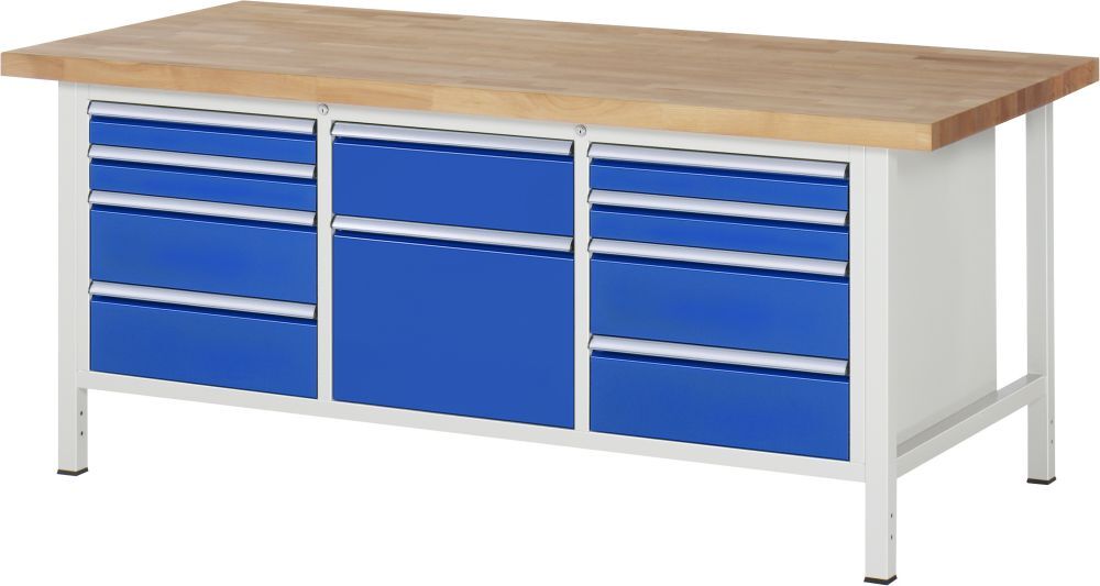 RAU Werkbank 8000 Modell 8575 mit 2000 mm in der Breite Produktbild RAU Werkbank 8000 Modell 8575 mit 2000 mm in der Breite