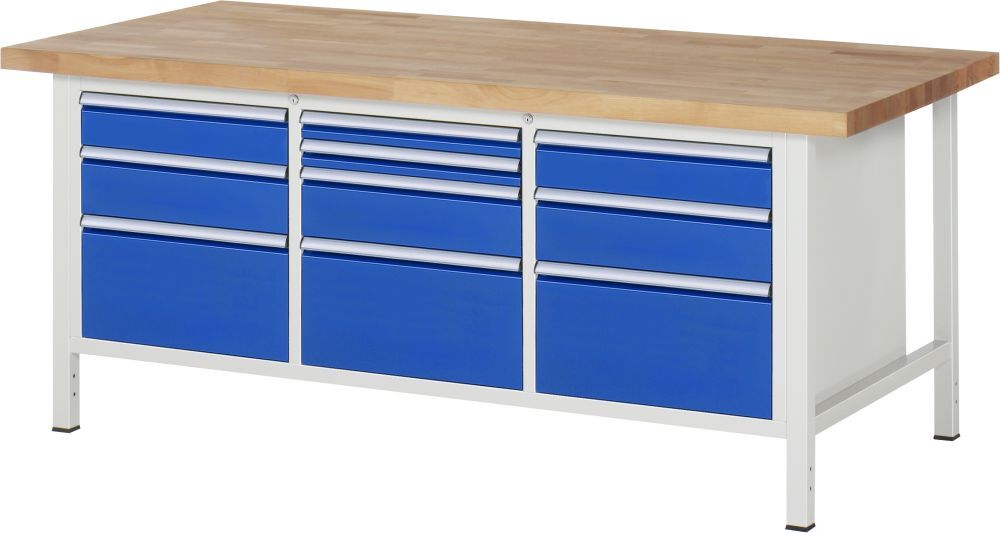 RAU Werkbank 8000 Modell 8576 2000 x 900 mm Produktbild RAU Werkbank 8000 Modell 8576 2000 x 900 mm