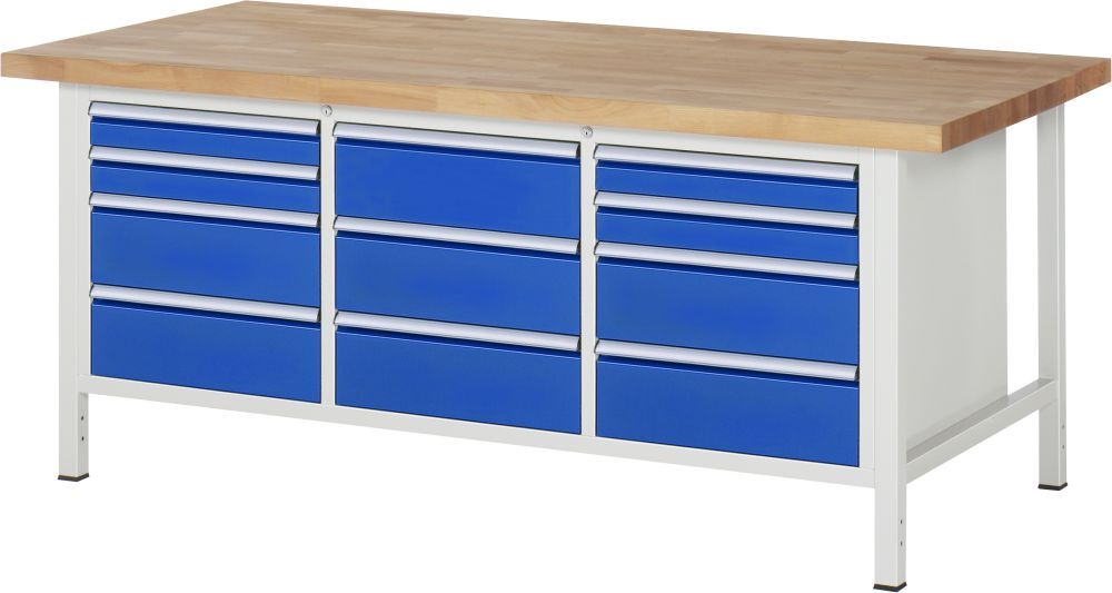 RAU Werkbank 8000 Modell 8577 2000 x 900 mm Produktbild RAU Werkbank 8000 Modell 8577 2000 x 900 mm