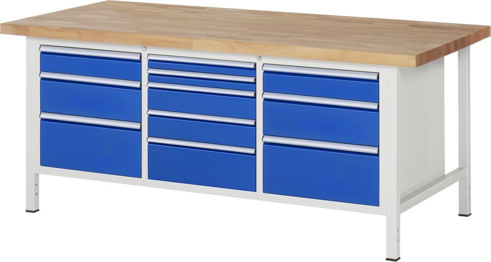 RAU Werkbank 8000 Modell 8578 Maße 2000 x 900 mm Produktbild RAU Werkbank 8000 Modell 8578 Maße 2000 x 900 mm