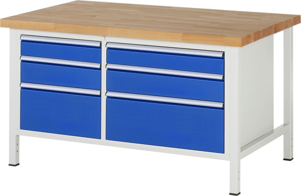 RAU Werkbank Serie 8000 Modell Nr 8652 Breite 1500 mm Produktbild RAU Werkbank Serie 8000 Modell Nr 8652 Breite 1500 mm