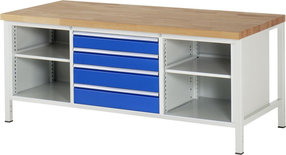 RAU Werkbank 8000 Modell 8751 2000 x 840 x 900 mm Produktbild RAU Werkbank 8000 Modell 8751 2000 x 840 x 900 mm