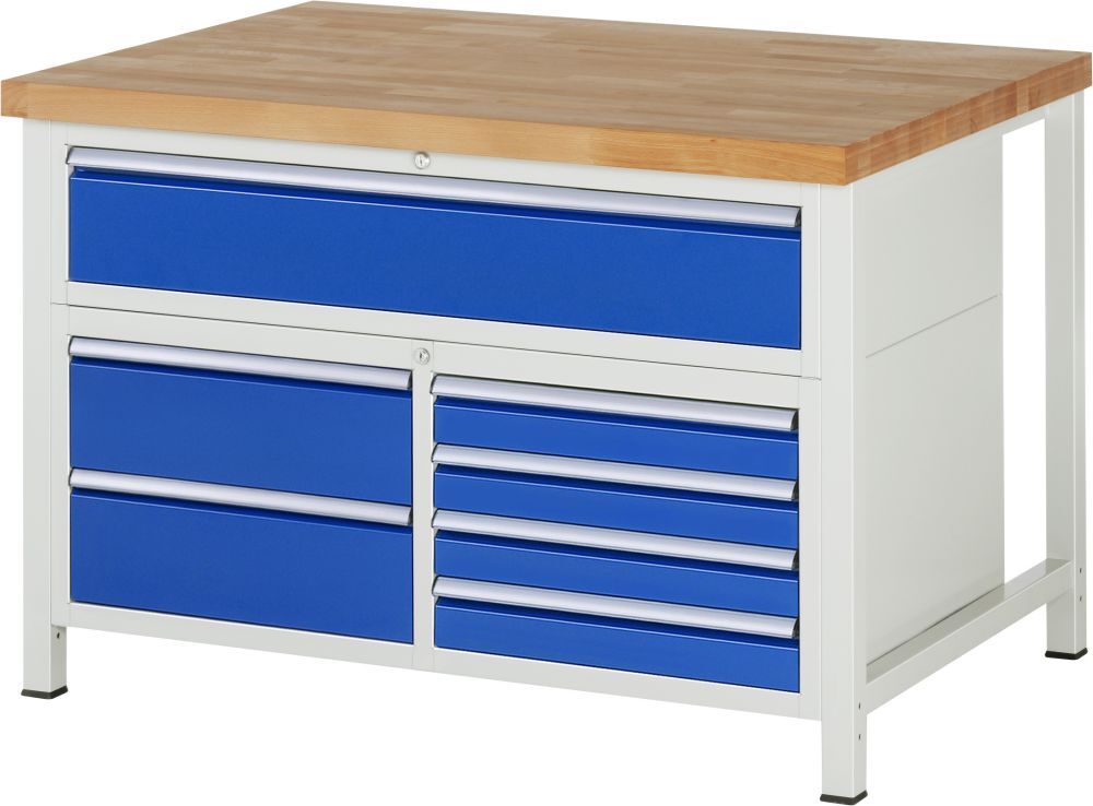 RAU Werkbank 8000 Modell 8921 Unterbaucontainer 1250 mm Produktbild RAU Werkbank 8000 Modell 8921 Unterbaucontainer 1250 mm