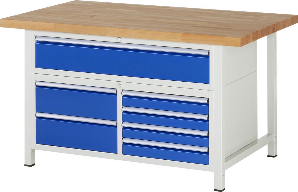 RAU Werkbank 8000 Modell 8921 1500 x 840 x 900 mm Produktbild RAU Werkbank 8000 Modell 8921 1500 x 840 x 900 mm