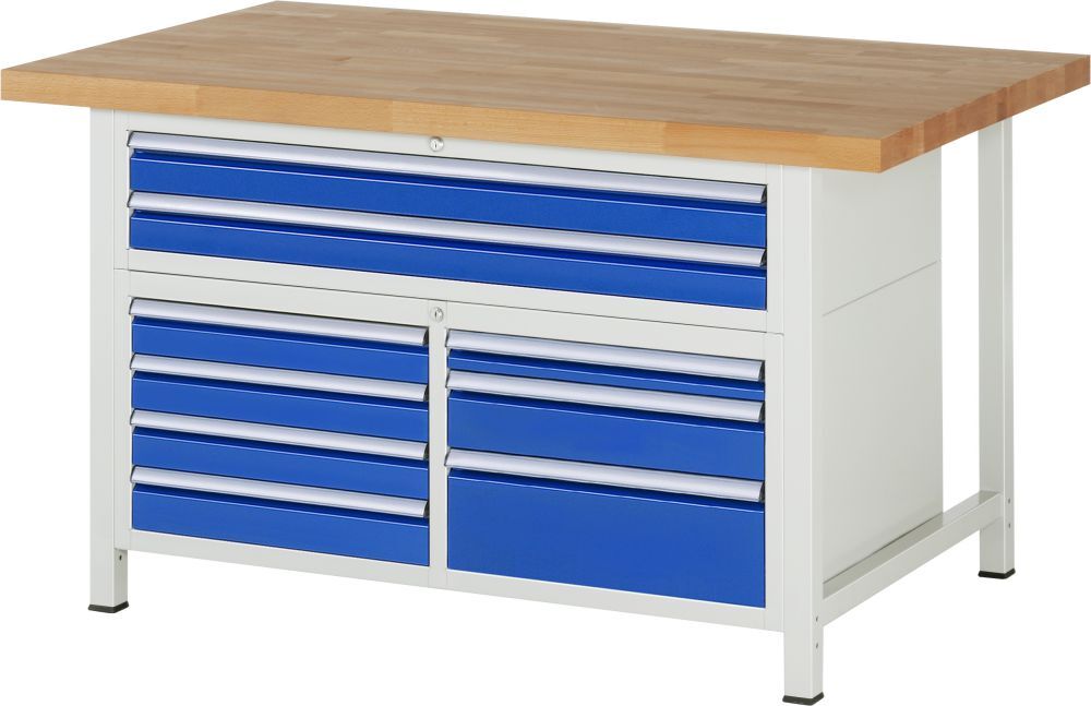 RAU Werkbank 8000 Modell 8923 1500 x 840 x 900 mm Produktbild RAU Werkbank 8000 Modell 8923 1500 x 840 x 900 mm