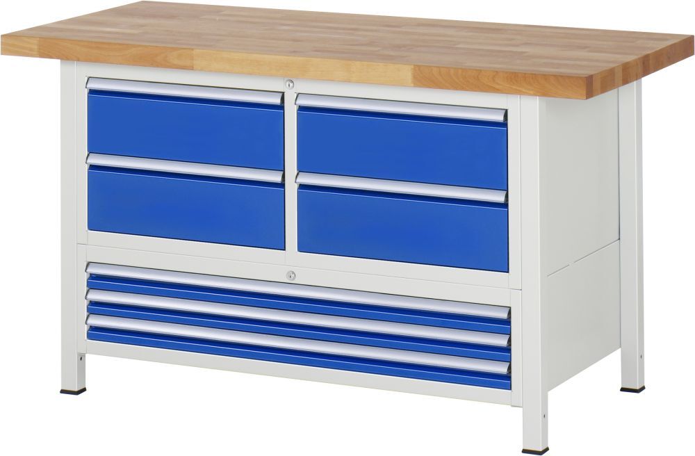 RAU Werkbank 8000 Modell 8934 Last bis 1250 kg Produktbild RAU Werkbank 8000 Modell 8934 Last bis 1250 kg