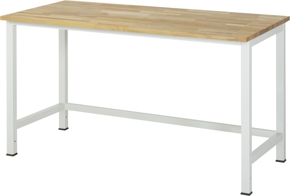 RAU Werktisch Modell 900 Buche Massiv 25 mm 1500 mm breit Produktbild RAU Werktisch Modell 900 Buche Massiv 25 mm 1500 mm breit