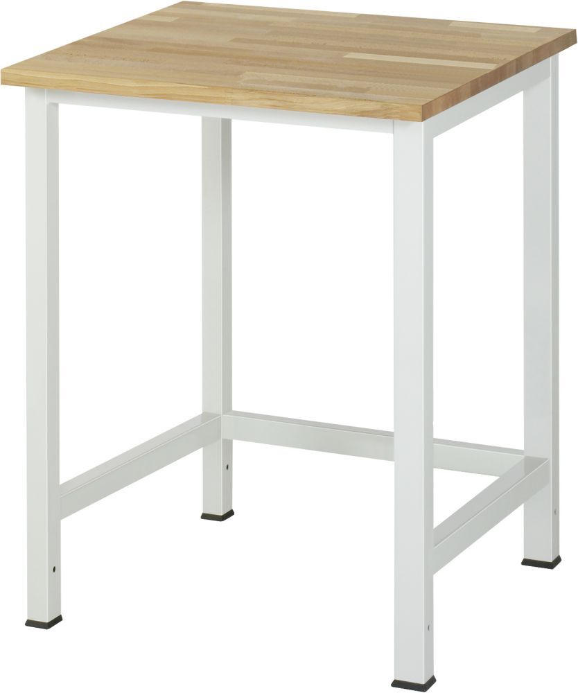 RAU Werktisch Modell 900 Breite 750 x Tiefe 800 x Höhe 825 mm, Farbe Gestell RAL7035 Produktbild RAU Werktisch Modell 900 Breite 750 x Tiefe 800 x Höhe 825 mm, Farbe Gestell RAL7035
