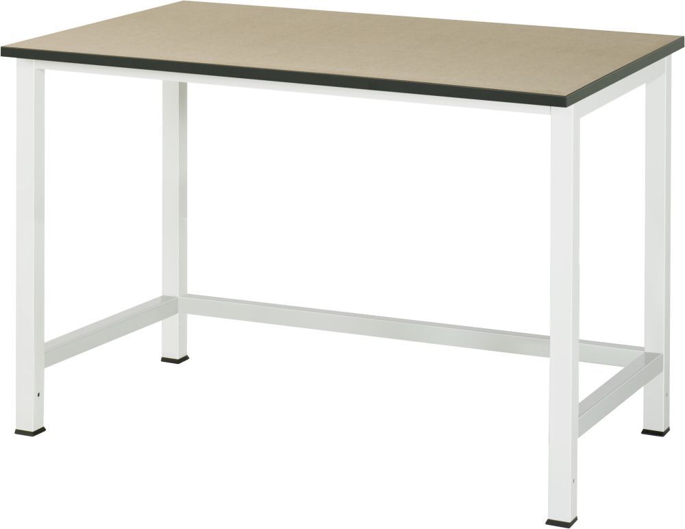 RAU Werktisch Modell 900 MDF Platte 22 mm Maße 1250 x 800 x 825 mm Produktbild RAU Werktisch Modell 900 MDF Platte 22 mm Maße 1250 x 800 x 825 mm