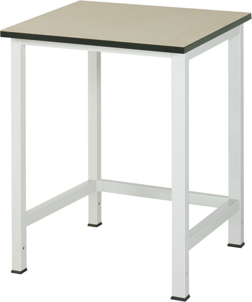 RAU Werktisch Modell 900 Breite 750 x Tiefe 800 x Höhe 825 , Gestell RAL7035 Produktbild RAU Werktisch Modell 900 Breite 750 x Tiefe 800 x Höhe 825 , Gestell RAL7035