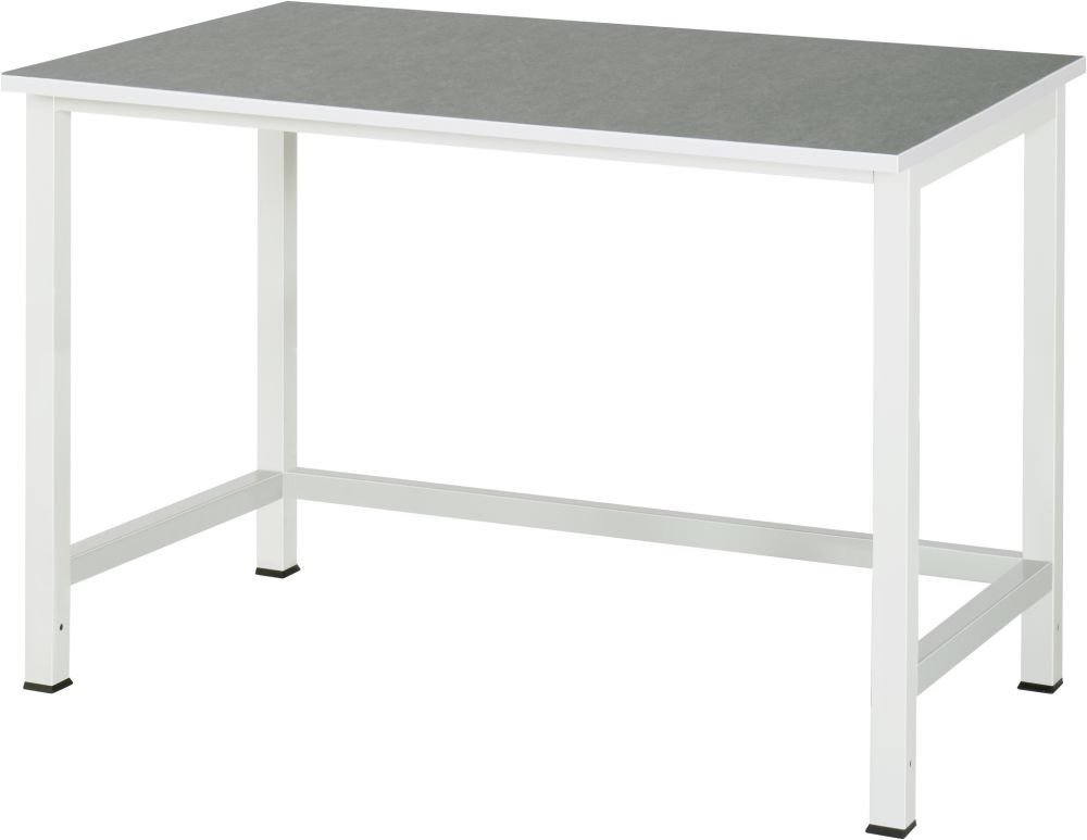 RAU Werktisch Modell 900 Breite 1250 x Tiefe 800 x Höhe 825 mm, Gestell RAL7035 RAU Werktisch Modell 900 Breite 1250 x Tiefe 800 x Höhe 825 mm, Gestell RAL7035