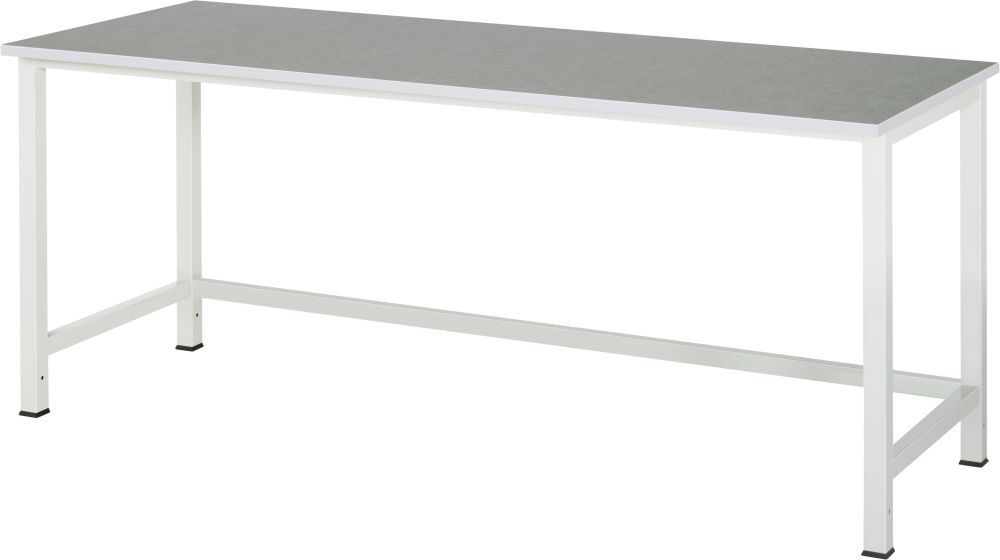 RAU Werktisch Modell 900 mit Universal Platte 25 mm 2000 x 800 x 825 mm Produktbild RAU Werktisch Modell 900 mit Universal Platte 25 mm 2000 x 800 x 825 mm